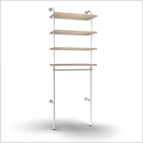 Moduł przyścienny AVENIR - kolor biały