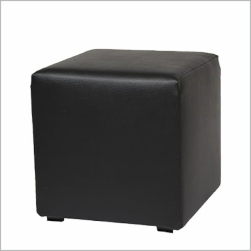 Pufa 40x40 cm w kolorze białym