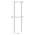 Wymiary regału Line 60 cm