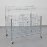 Kosz sklepowy promocyjny wysypowy ocynkowany