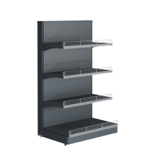 Regał dostawka 165 cm 4 półki, podstawa 50 cm