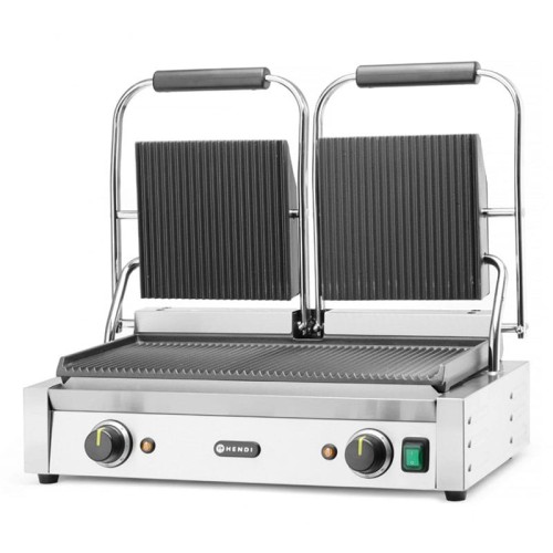 Grill kontaktowy podwójny Hendi 263709