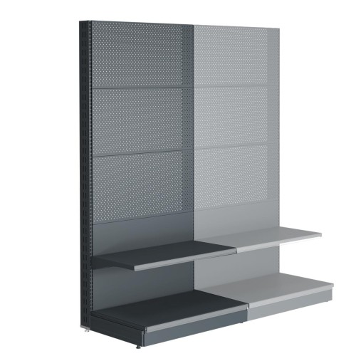 Regał przyścienny z perforacją podstawa 50 cm