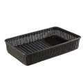 Kosz prostokątny z polirattanu