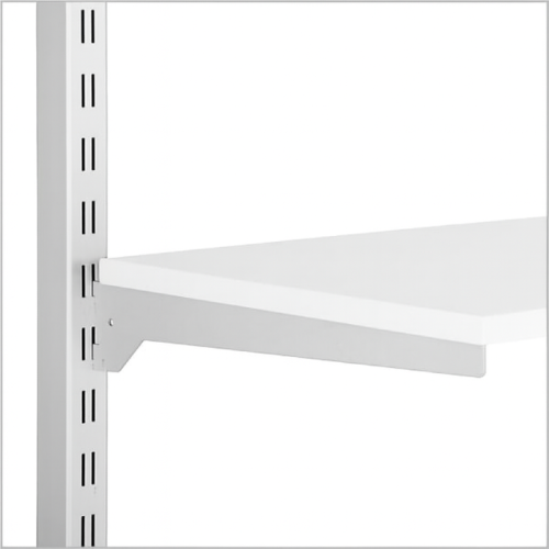 Wspornik półki malowany, jasnoszary