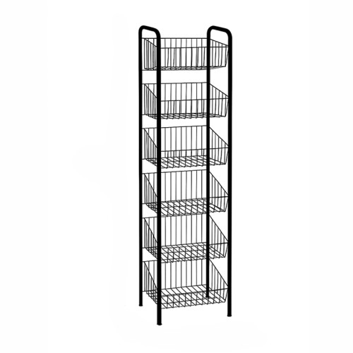 Regał koszowy druciany 6-poziomowy