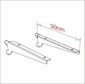 Długość 30 cm wspornika do półki